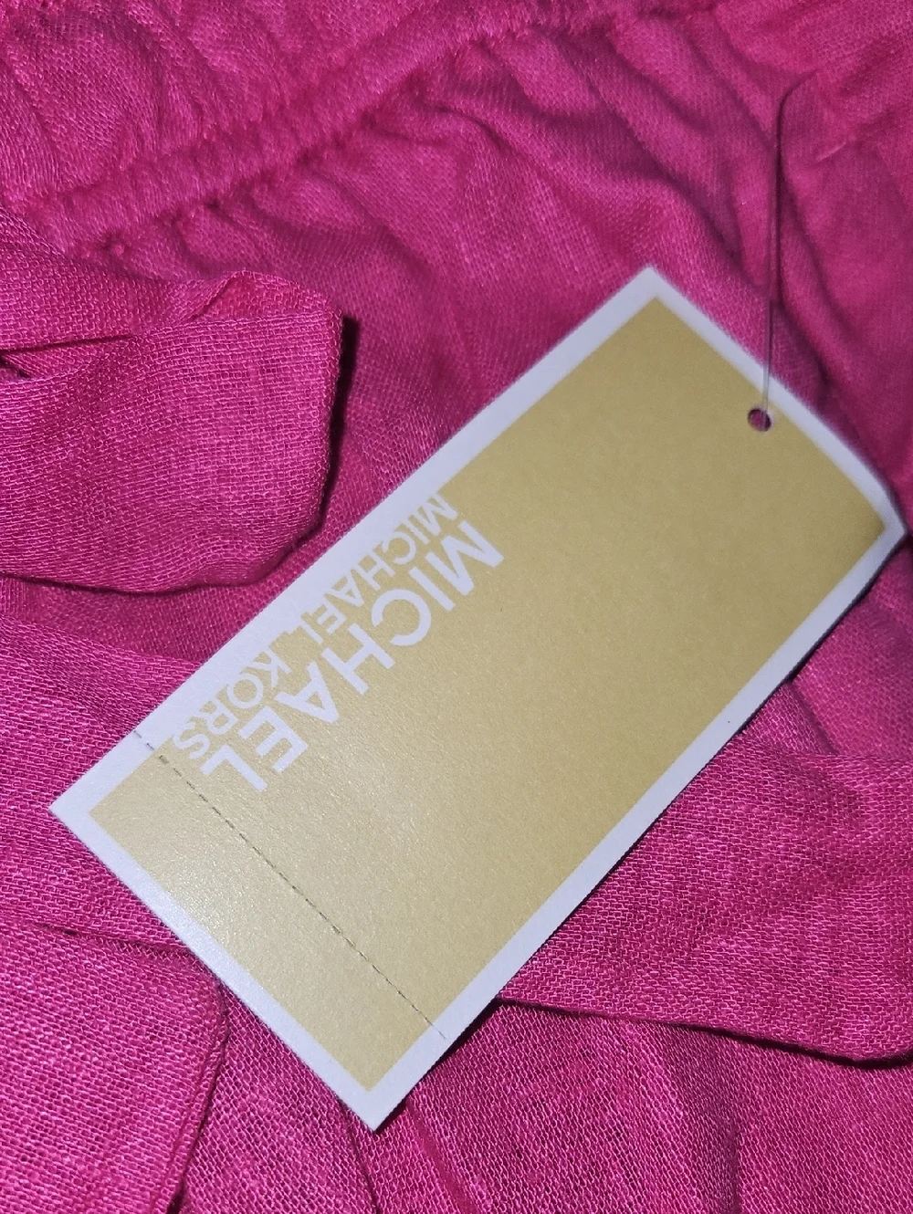 Michael Kors $115 Msrp Nwt Wide leg tie front pink pants